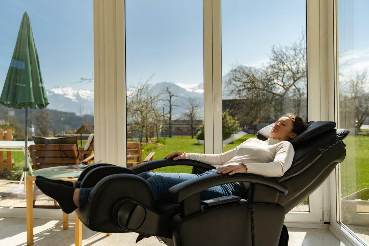 Ferienwohnung Metzler - Blick Auf Die Berge Göfis Exterior foto