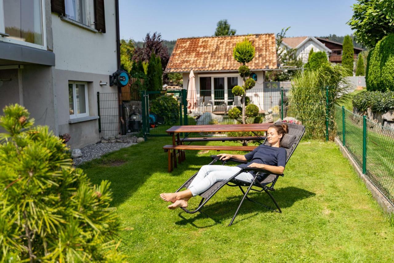 Ferienwohnung Metzler - Blick Auf Die Berge Göfis Exterior foto